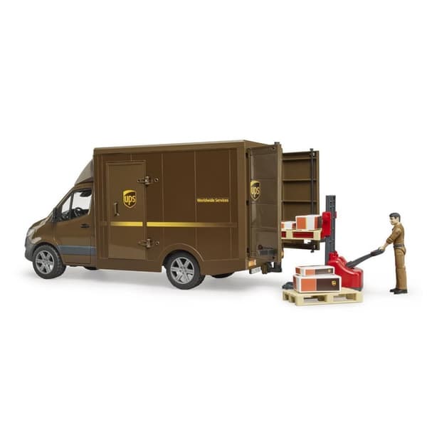 Bruder 02678 Mercedes Benz Sprinter UPS + figur og tilbehør
