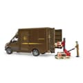 Miniatyrbillede 3 af 3: Bruder 02678 Mercedes Benz Sprinter UPS + figur og tilbehør