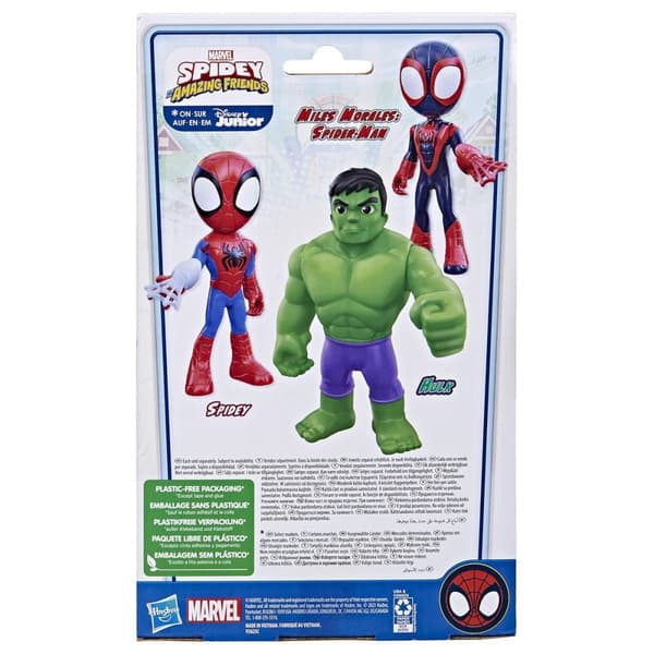 Spidey Amazing Friends Supersized Figur Hulken