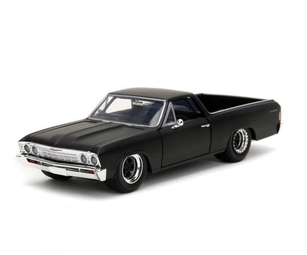 Jada Toys Fast & Furious 1967 El Camino (F10) 1:24, Bil, 8 år, Metall, Sort