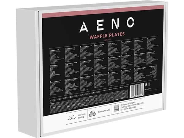AENO waffle panel AEGWP1 with non-stick surface for EG1/EG5 grill,290*234mm,2pcs