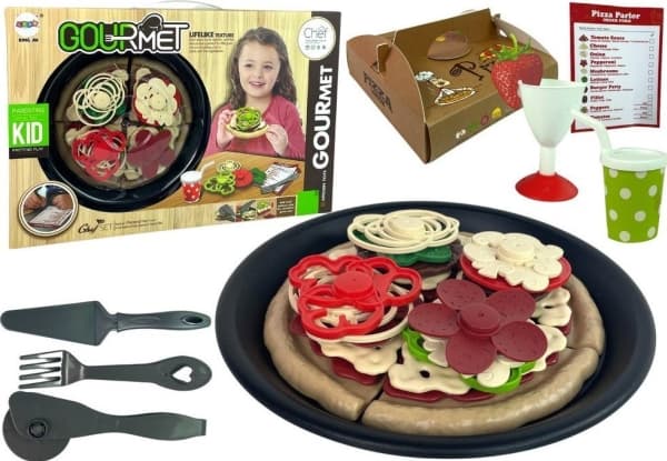 Leantoys Lean Pizza Toppings Kit Kjøkken Morsom mat