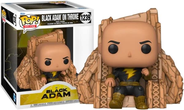 Funko Pop! Deluxe Black Adam On The Throne No 1239