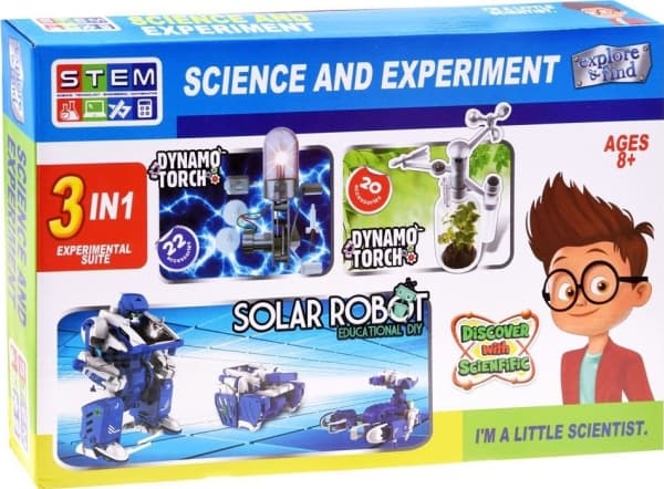Jokomisiada Young Scientist 3in1 byggsats för robot ZA3325
