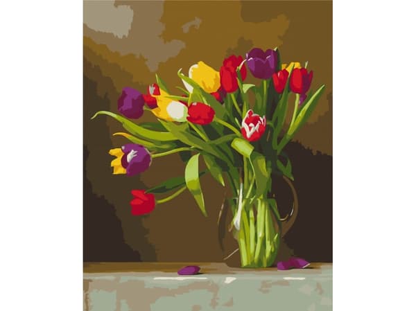 Paint it! BS51395 Tulips.