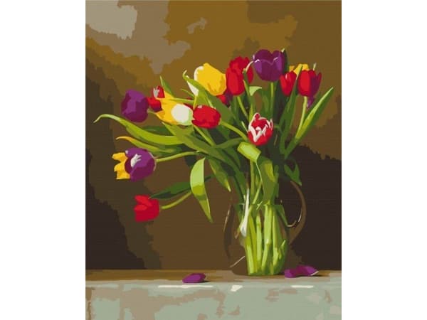 Paint it! BS51395 Tulips.