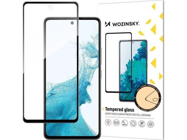 Wozinsky Wozinsky super tuff Full Glue helskärm härdat glas med Case Friendly ram Samsung Galaxy A33 5G svart