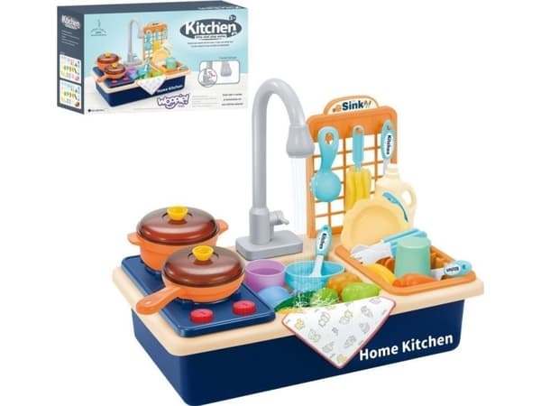 Woopie WOOPIE Kitchen sink 2in1 Kitchen for children
