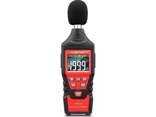 Habotest HT622B digital decibel meter, USB, A/C