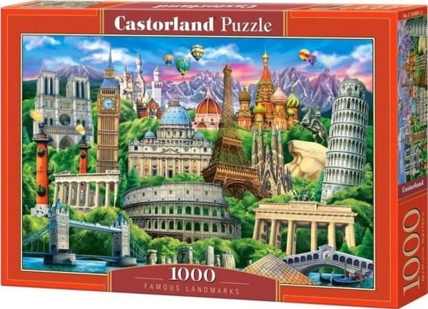 Castorland Puslespill 1000 brikker arkitektur