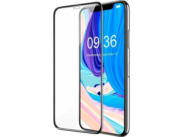 Breezy Premium sapphire protective glass BREEZY 0.33mm, 3D, edge to edge, asahi glass, japanese oil, for iphone 12/12 Pro