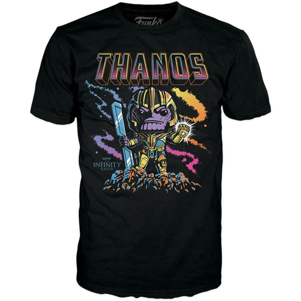 Set figure POP & Tee Marvel Infinity Saga Thanos Exclusive