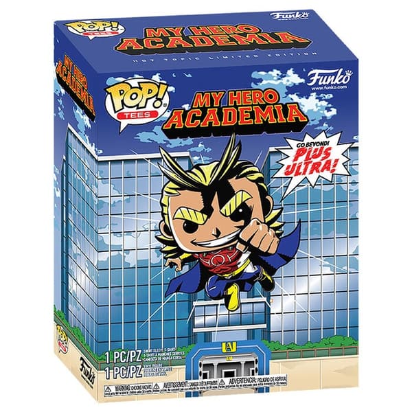 Set figure POP & Tee My Hero Academia All Might Exclusive