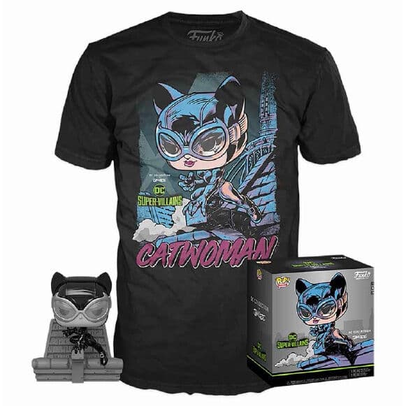Set figure POP & Tee DC Jim Lee Catwoman (Large)