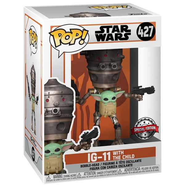 Set figure POP & Tee Star Wars IG-11 With the Child Exclusive