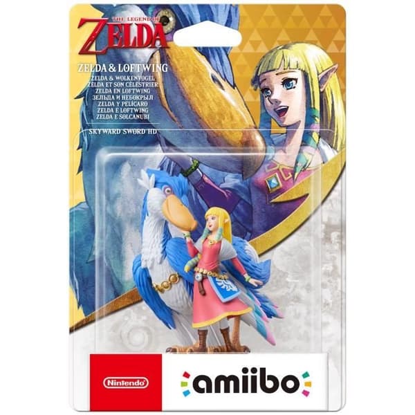 Amiibo Figure - Zelda &amp; Célestrier (Skyward Sword HD) • The Legend of Zelda Collection
