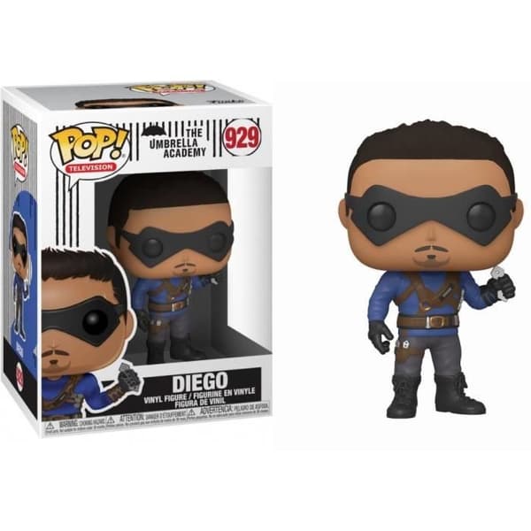 TV-figur - Bobble Head POP N° 929 - Umbrella Academy - Diego Hargreeves