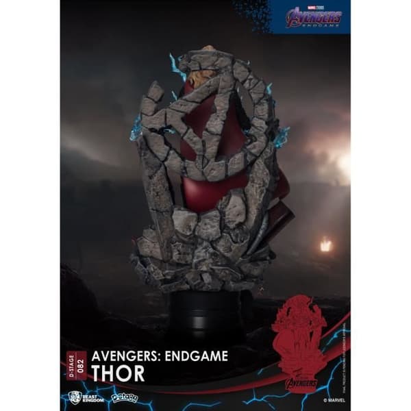 Diorama - DISNEY - Thor - Avengers: Endgame - Vit - Interiör - Marvel