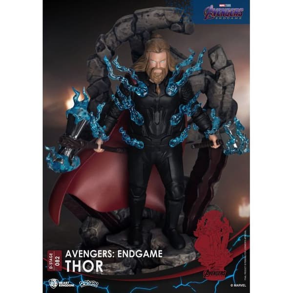 Diorama - DISNEY - Thor - Avengers: Endgame - Vit - Interiör - Marvel