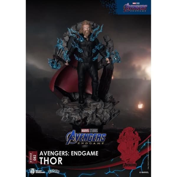Diorama - DISNEY - Thor - Avengers: Endgame - Vit - Interiör - Marvel