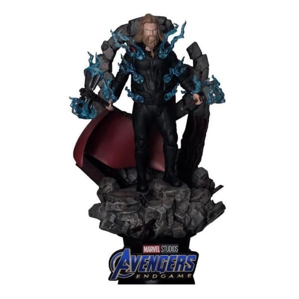 Diorama - DISNEY - Thor - Avengers: Endgame - Vit - Interiör - Marvel