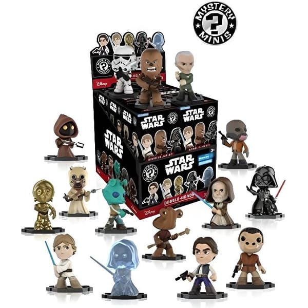 Funko - Star Wars Mystery Minis Variant Box Figur - 1 slumpmässig låda en Slumpmässig låda - 0889698142335