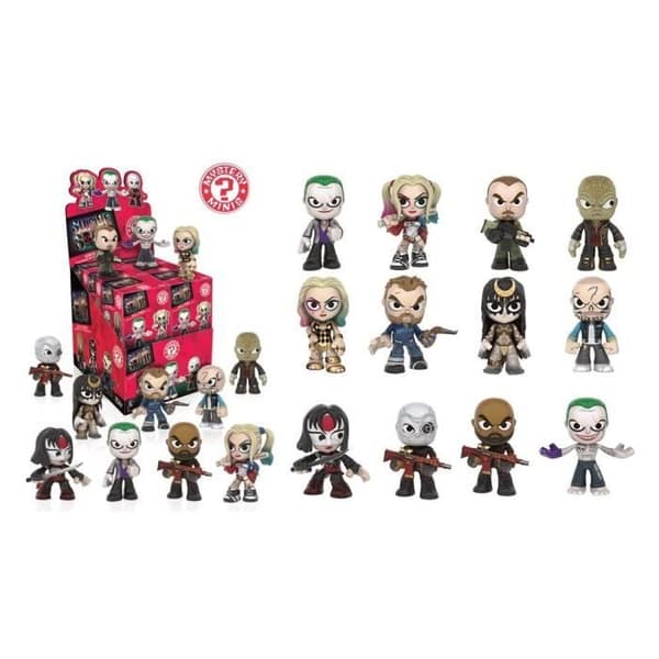 DC Heroes Suicide Squad Mystery Minis Figur - FUNKO - 1 slumpmässig låda