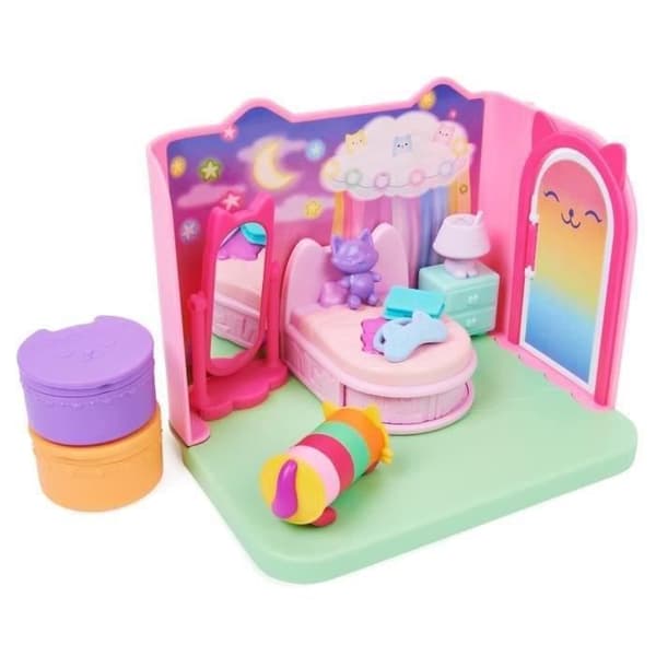 Gabby and the Magic House - Playset Deluxe La Chambre de Polochat - 1 Figurin + tillbehör