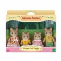 Miniatyrbillede 1 af 3: Action Figurer Sylvanian Families Striped Cat Family