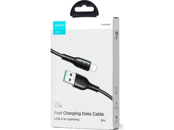 Kabel USB Joyroom USB-A - Lightning 2 m Czarny (JYR728)
