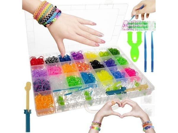 Kruzzel Gummibånd for å lage DIY-armbånd 18082