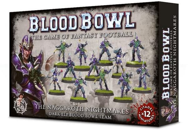 Blood Bowl Dark Elf Team - Naggaroth Nightmares