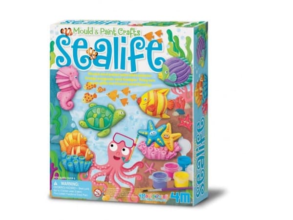 Borella 4M Modellering och färgläggning, Marine World, 6 År, Plast