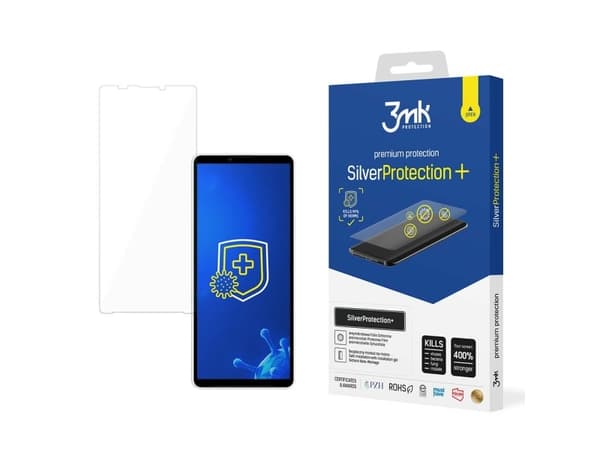 3MK 3MK Silver Protect+ Sony Xperia 10 V våtinstallert antimikrobiell film