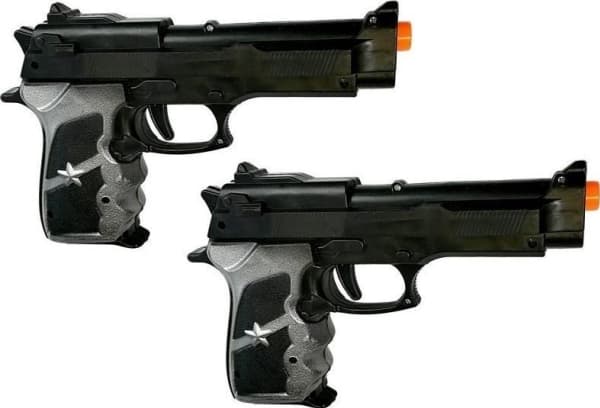 LeanToys Police Dart Guns Håndjern