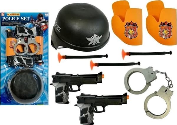 LeanToys Police Dart Guns Håndjern