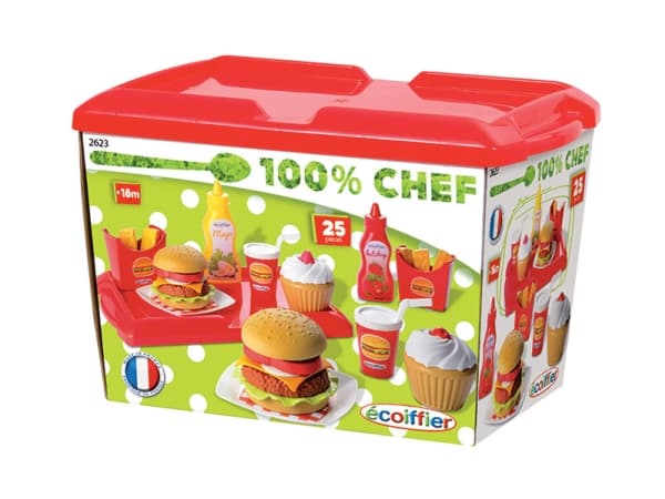 ECOIFFIER 2623, 1,5 år, Grønn, Rød