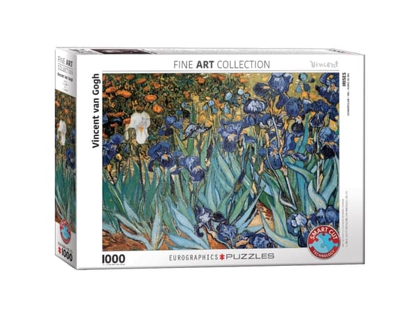 puzzle 1000 irises vincent van gogh 6000-4364