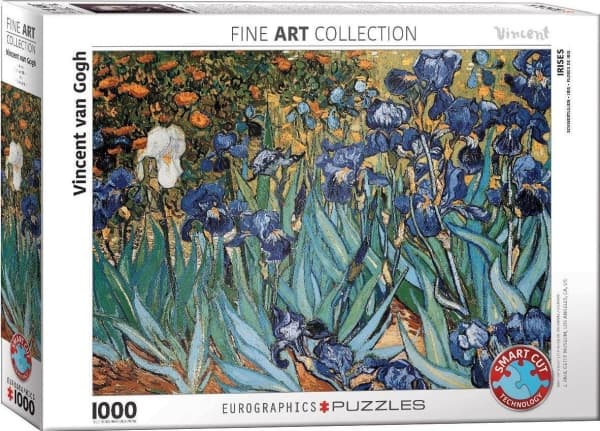 puzzle 1000 irises vincent van gogh 6000-4364