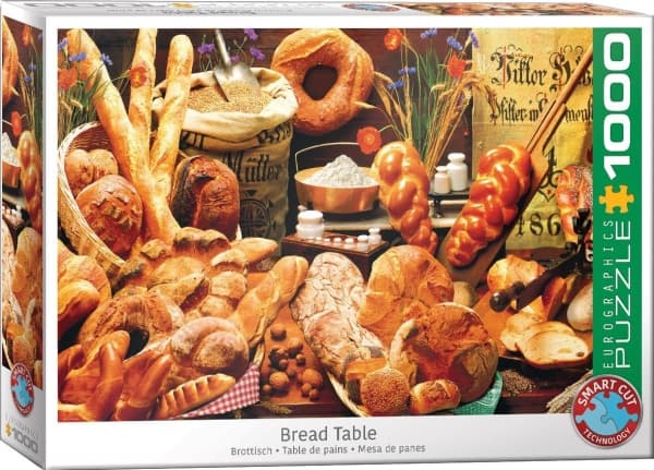 Palapeli Leipäpöytä - 1000 palaa, 48*68cm