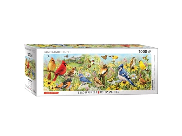Puzzle 1000 Birds in the garden, Panorama