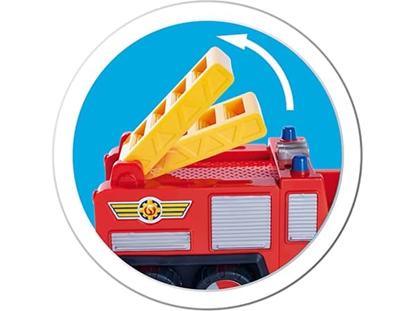 Simba Toys Sam Jupiter, Ajoneuvo, 3 vuosi/vuosia, Muovi, Musta, Punainen, Keltainen
