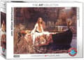 Miniatyrbilde 2 av 2: puzzle 1000 the lady of shalott 6000-1133