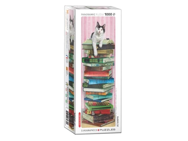 puzzle 1000 panoramic academic cat 6010-5632