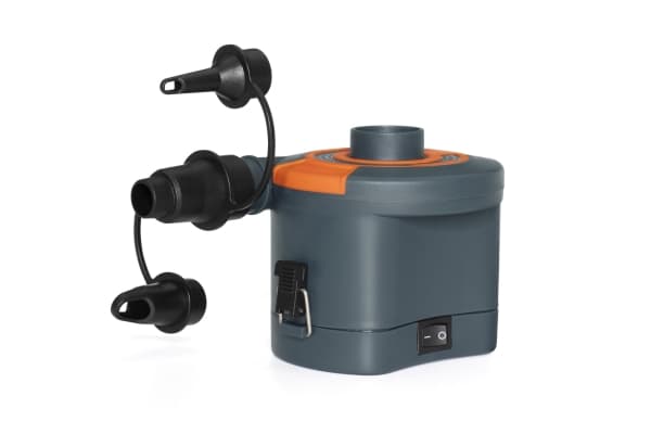 Bestway 62141, Uppblåsbar utrustning, 0,026 Bar, 430 l/min, Svart, Grå, EMC/EN60335/ROHS, Batteri