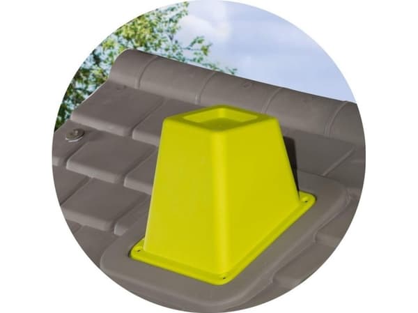 Smoby Chimney, Lekehuspipe, Plast, Grå