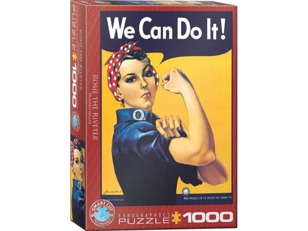 Palapeli Rosie the Riveter - 1000 palaa, 48*68cm