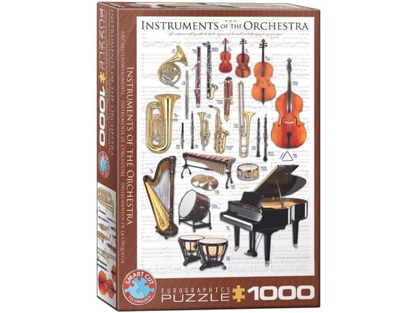 puzzle 1000 orchestra instruments 6000-1410