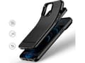Miniatyrbilde 5 av 5: Hurtel Carbon Case fleksibelt deksel til iPhone 13 Pro svart