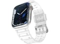 Miniatyrbild 1 av 5: Hurtel Strap Triple Protection-armband Apple Watch SE, 8, 7, 6, 5, 4, 3, 2, 1 (41, 40, 38 mm) armband transparent